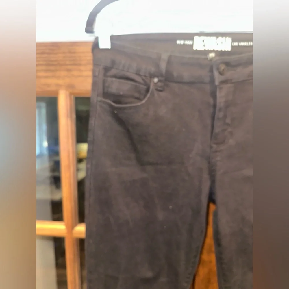 EUC Rewash Size 28 Women's Black Flare Jeans‎